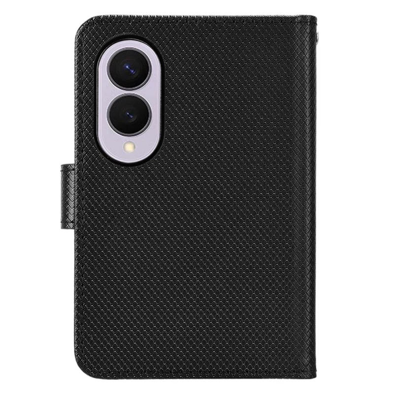 For Samsung Galaxy Z Fold 8 5G Flip Luxury Diamond Pattern Skin PU Leather Wallet Stand Case For Galaxy Z Fold 8 5G Phone Bags