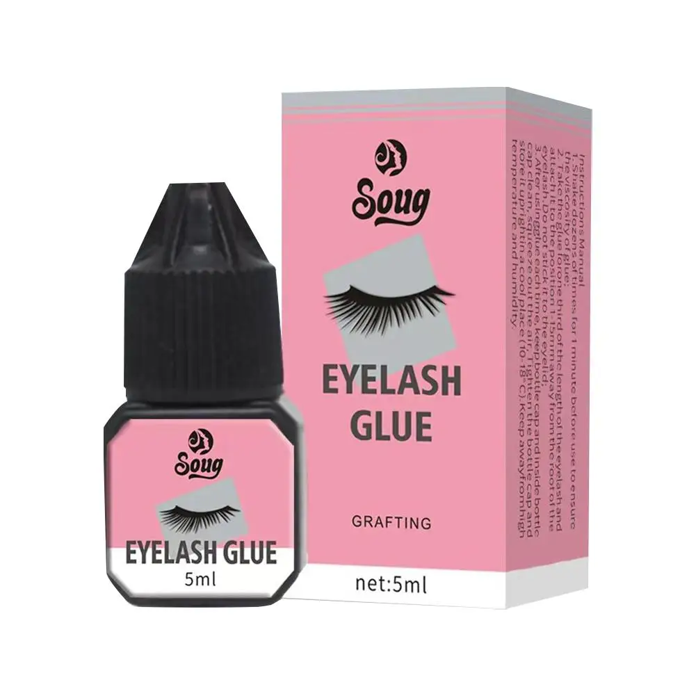 Profession elle Pfropfung Wimpern Kleber 5ml Wimpern Kleber Verlängerung Salon Schönheits kleber Kleber Drops hipping Pfropf wimpern q0c1