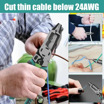 ESPLB 自調節剝線鉗電纜剪線鉗壓線鉗自動剝線工具切割鉗工業用工具 10 最佳銷售 電纜壓接鉗 - №4