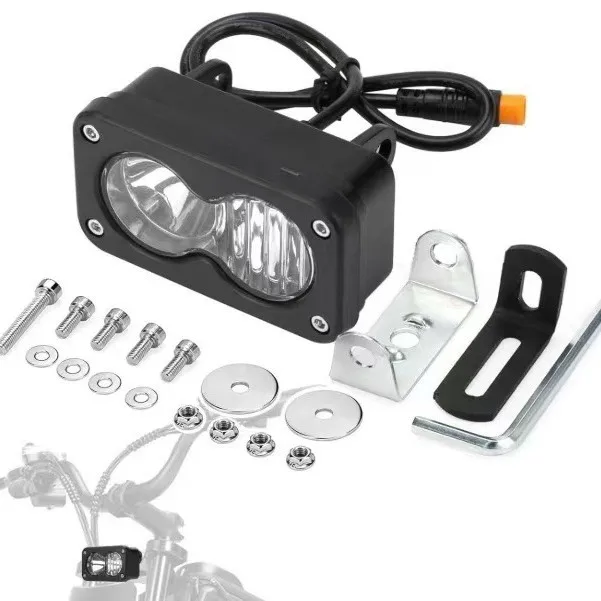 Wintai-Tech 12V 3pin Baja Light Plug and Play for E-Bike Talaria X3 Baja Light with Rechargeable Battery Pack