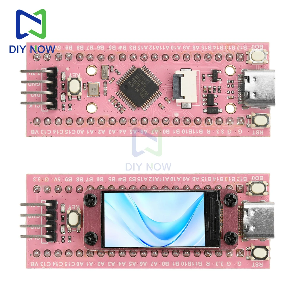 80 × 160 0.96 インチ LCD TFT カラースクリーンディスプレイ STM32 TFT 開発ボードコアボード ARM マイクロコントローラタイプ C STM32F103C8T6