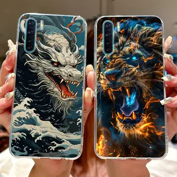 Pouzdro pro Oppo F15, OppoA91 CPH2001, nové luxusní malované, měkké tenké pouzdro na telefon pro Oppo Reno 3, Reno3, OppoF15 A 91, nárazník 10 nejlepší prodej Zadní kryt OPPO F15 - №10