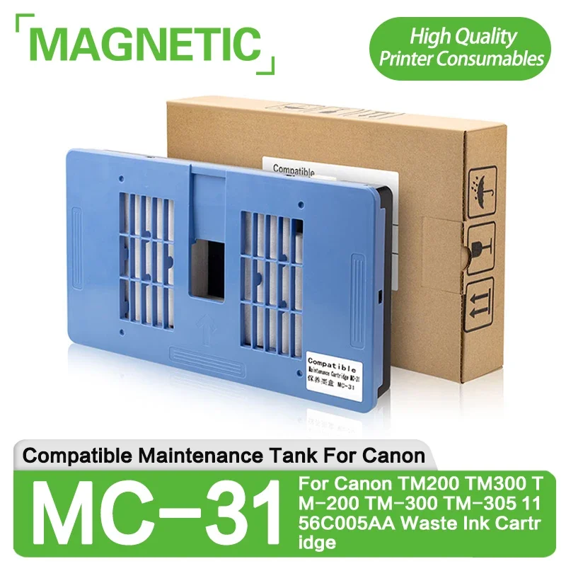 

Совместимый резервуар для обслуживания MC-31 MC31 для принтера Canon TM200 TM300 TM-200 TM-300 TM-305 1156C005AA с картриджем для отработанных чернил