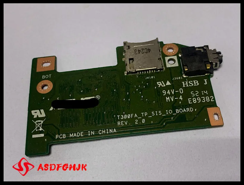 Genuine Tf300FA TP SIS IO Board para ASUS TF300FA, Placa de Som, Funciona Juntos, Frete Grátis