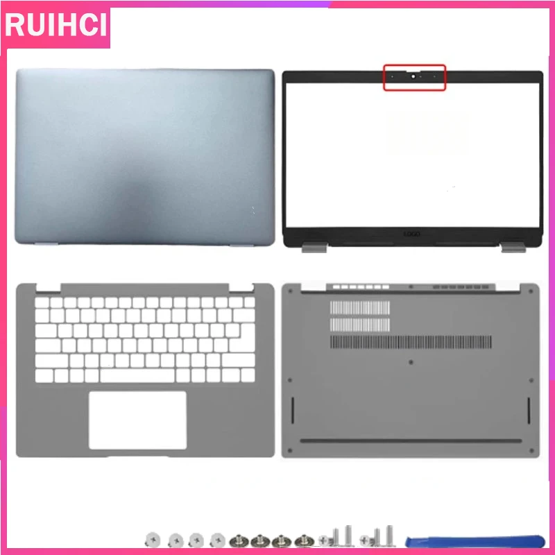 

Для Latitude 5320 E5320, новый верхний чехол для ноутбука, задняя крышка с ЖК-дисплеем, передняя панель, упор для рук, задняя крышка, верхний чехол 0GR18W GR18W, серебристый