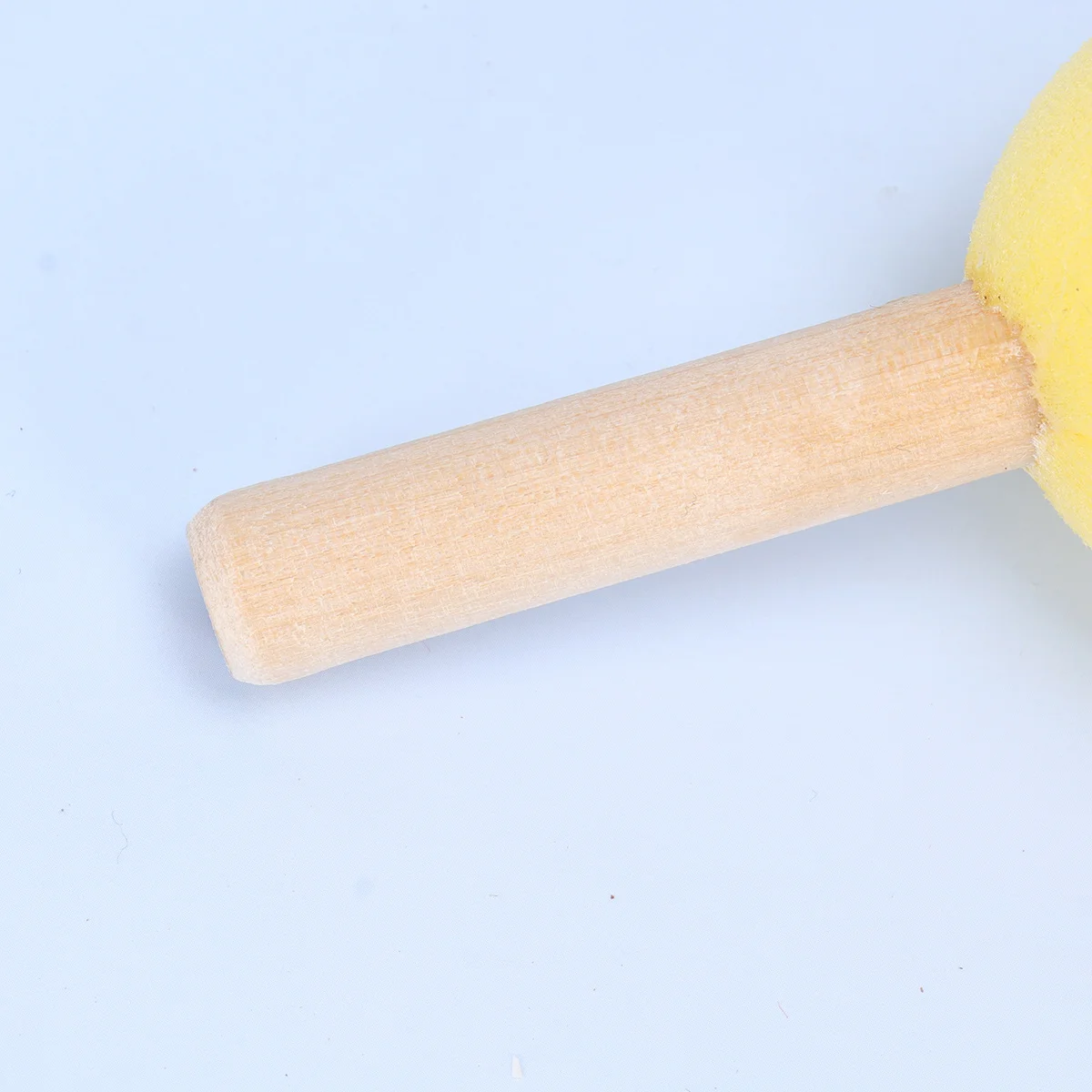 15 قطعة من فرش الإسفنج ذات المقبض الخشبي، مجموعة أدوات رسم جرافيتي ذاتية الصنع، لوازم فنية متعددة الأحجام