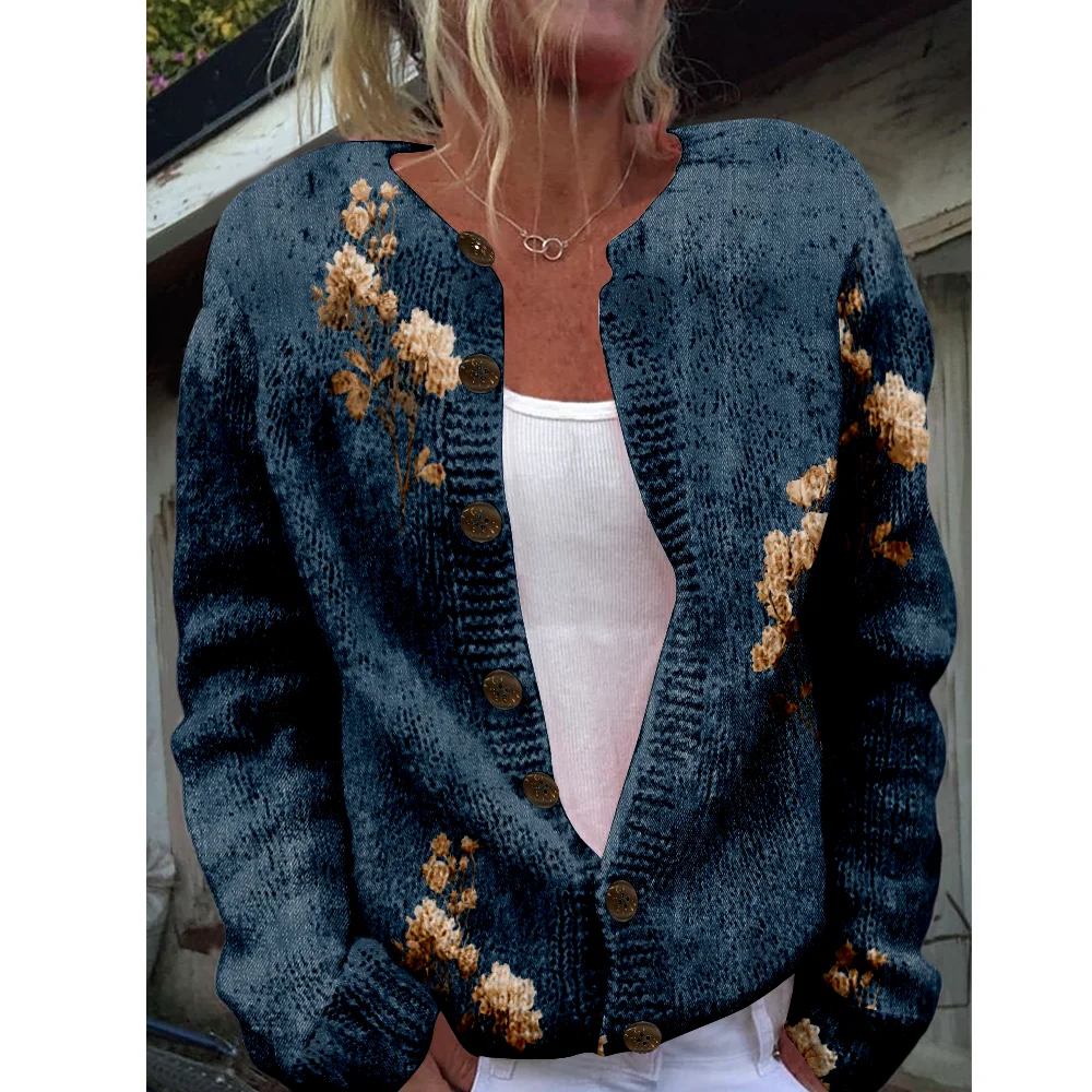 

Осень-зима вязаный кардиган винтажный повседневный свитер японская мода уличная одежда женские свитера вязаный топ уютные джемперы модные