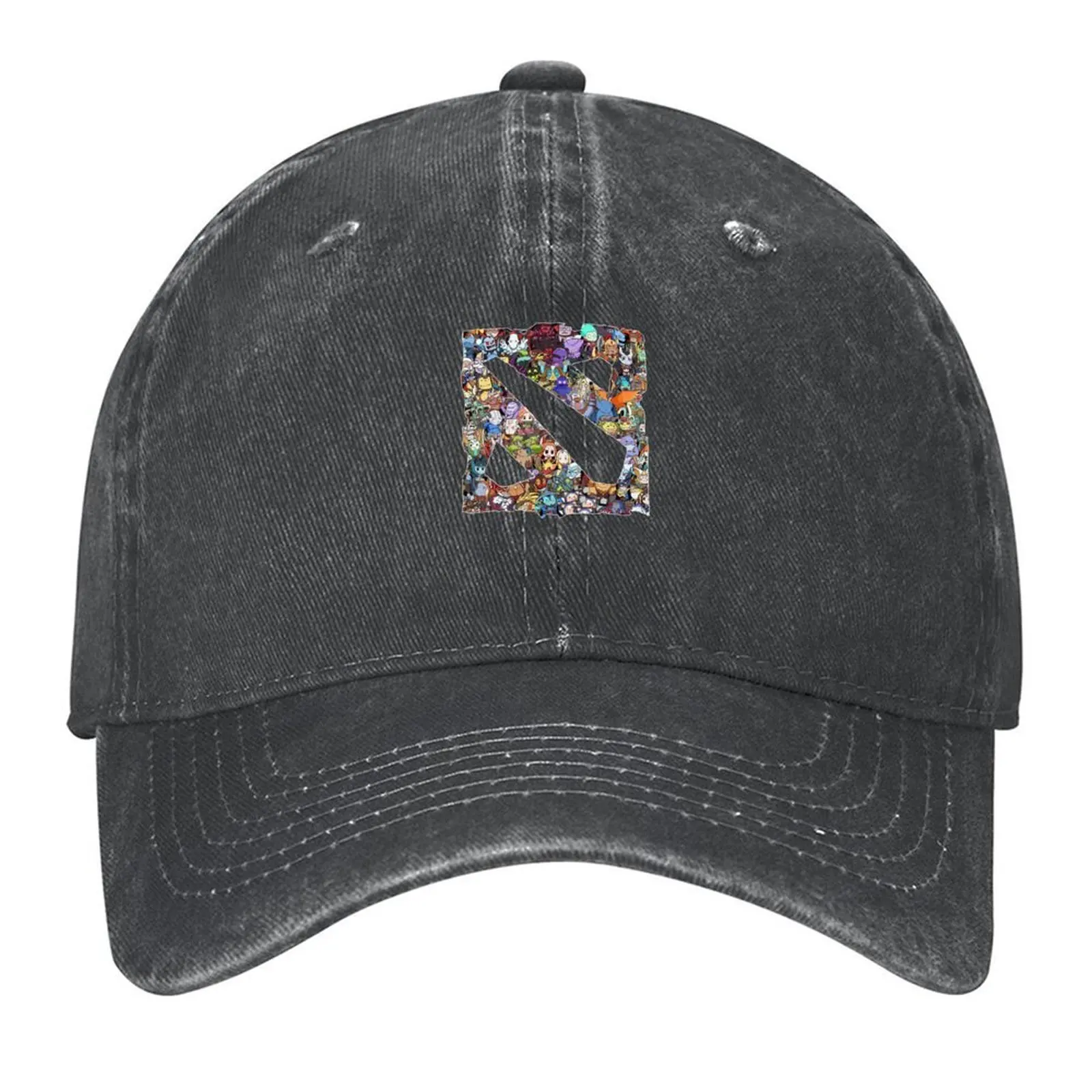 

All heroes in Dota 2 Logo| Perfect Gift Baseball Cap Luxury Hat Custom Cap foam party Hat custom caps Women's Men's