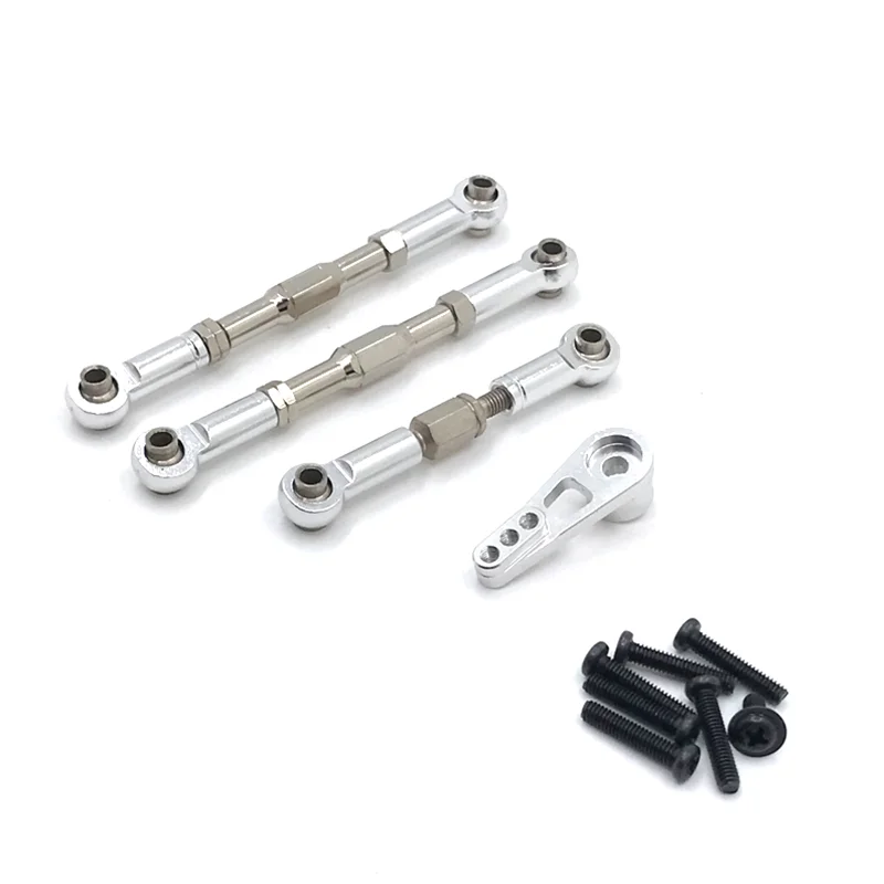 Metal Upgrade Refit Steering Link 25T Servo Arm For WLtoys 104009 12401 12402 12403 12404 12409 RC Car Parts