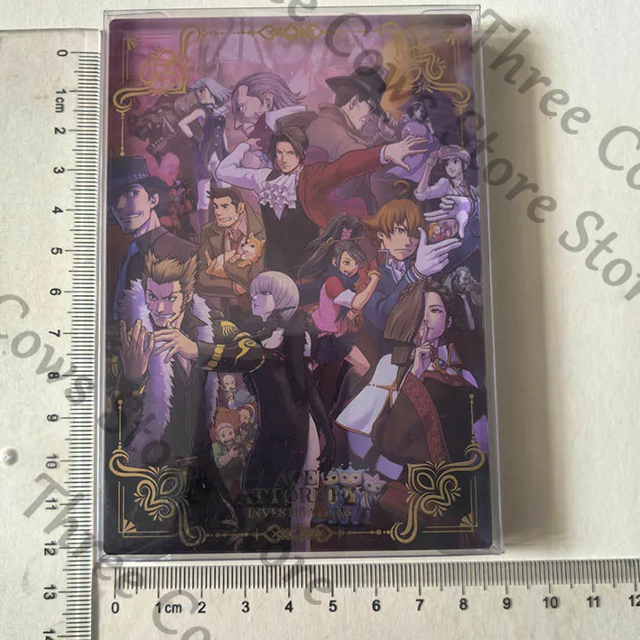 Anime Ace avocat Phoenix Wright Franziska Von Karma Miles Edgeworth Barok Van Zieks Cosplay acrylique brique debout signe cadeau