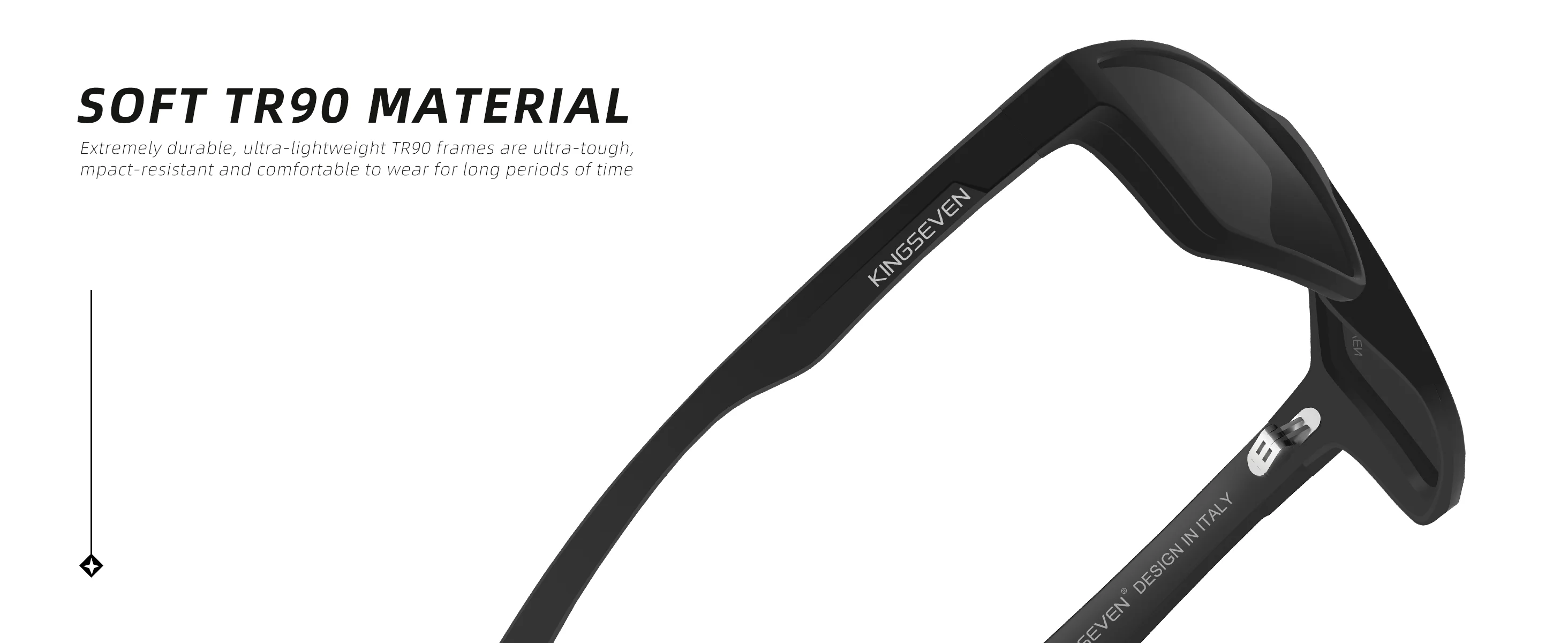 Echte KINGSEVEN Marke Polarisierte Spiegel Objektiv Sonnenbrille Für Männer Frauen UV400 Schutz Mode Gläser Outdoor Sport Brillen – Detail 4
