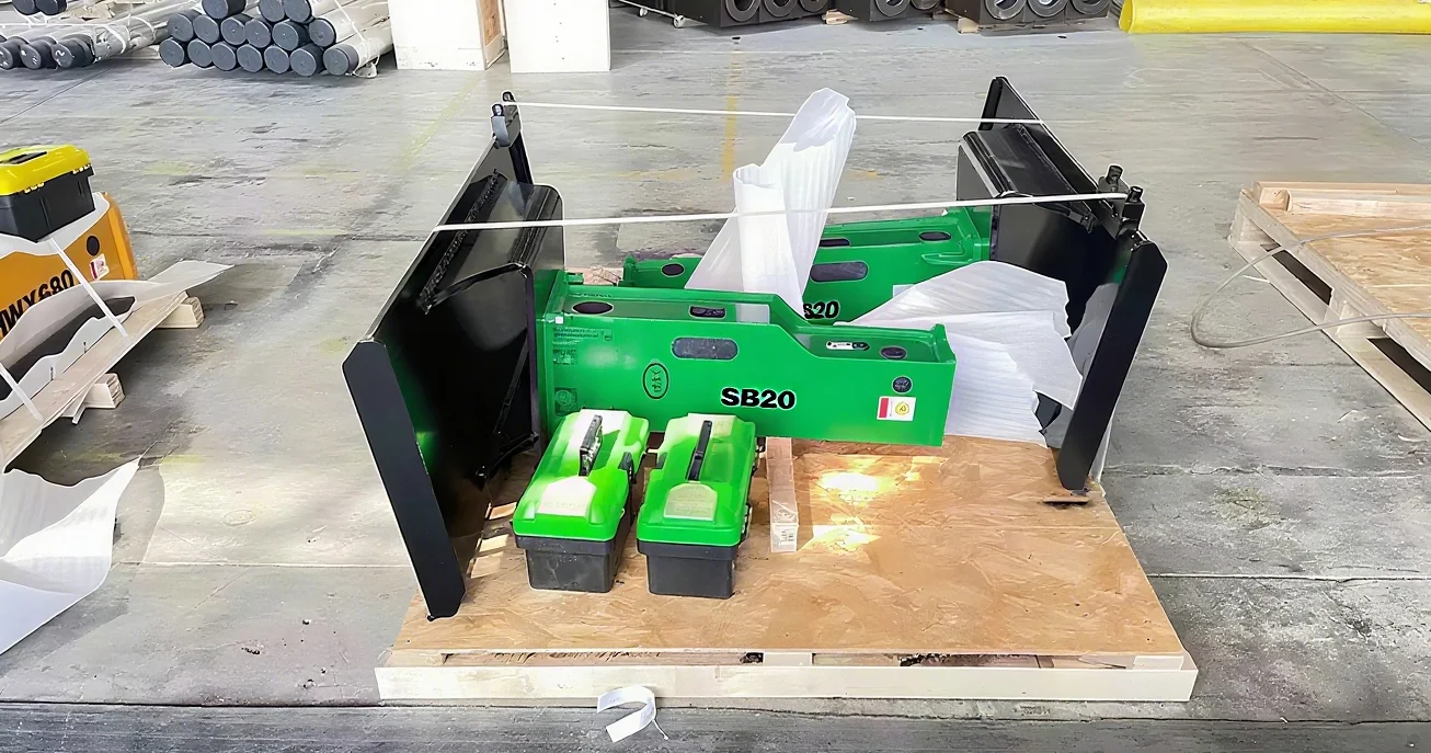 أفضل SB10 SB20 SB30 كسارة هيدروليكية المطرقة قواطع هيدروليكية مع لوحة اتصال لـ Botcat S70 S16 S18 حفارة انزلاقية التوجيه