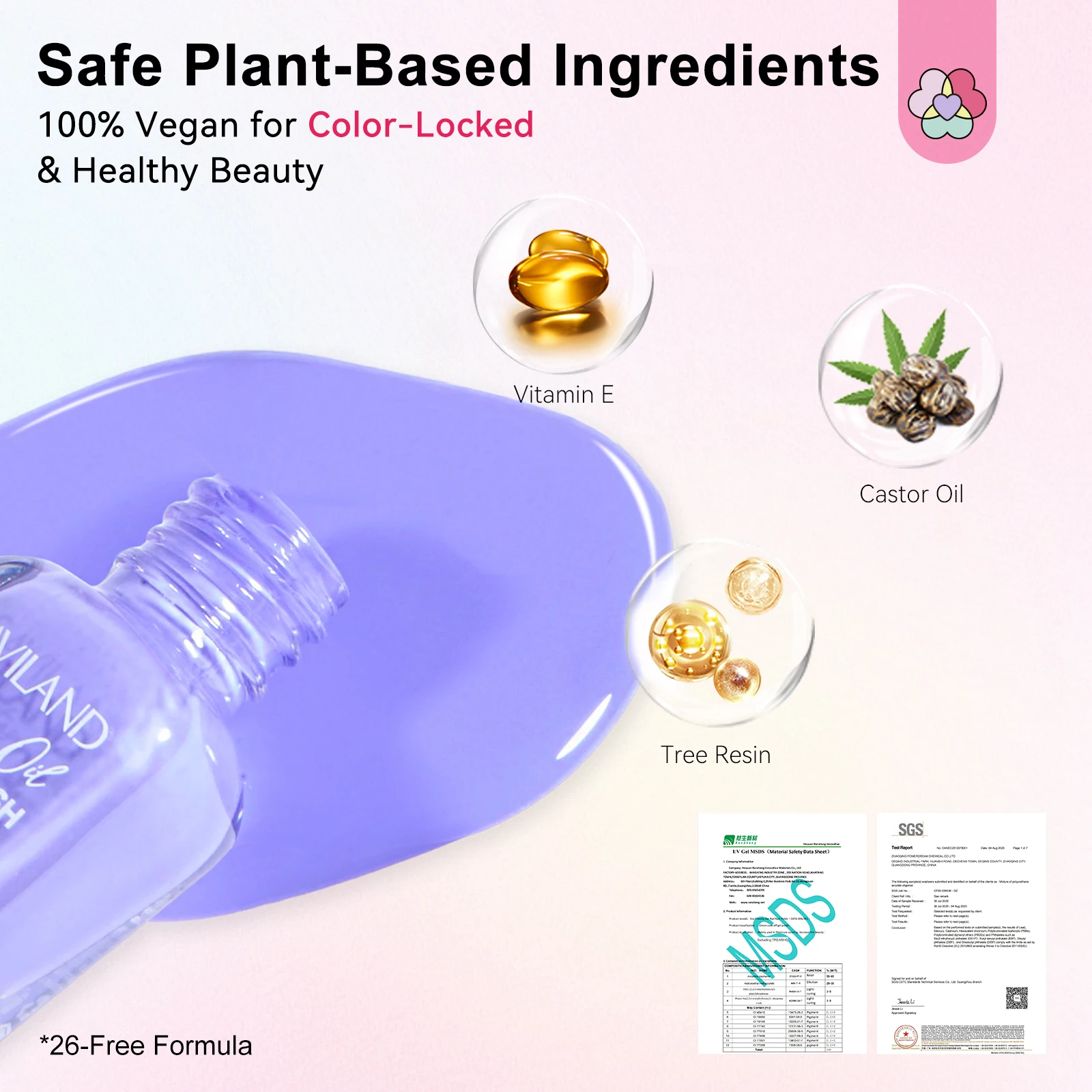 SAVILAND 24 couleurs ensemble de vernis à ongles séchage rapide Kit de vernis à ongles régulier paillettes rose rouge marron doigt en vrac vernis à ongles