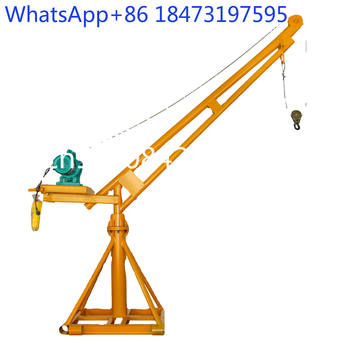 

Crane household small lifting electric hoist lifting bracket grain lifting brick machine 220V decoration outdoor hoist