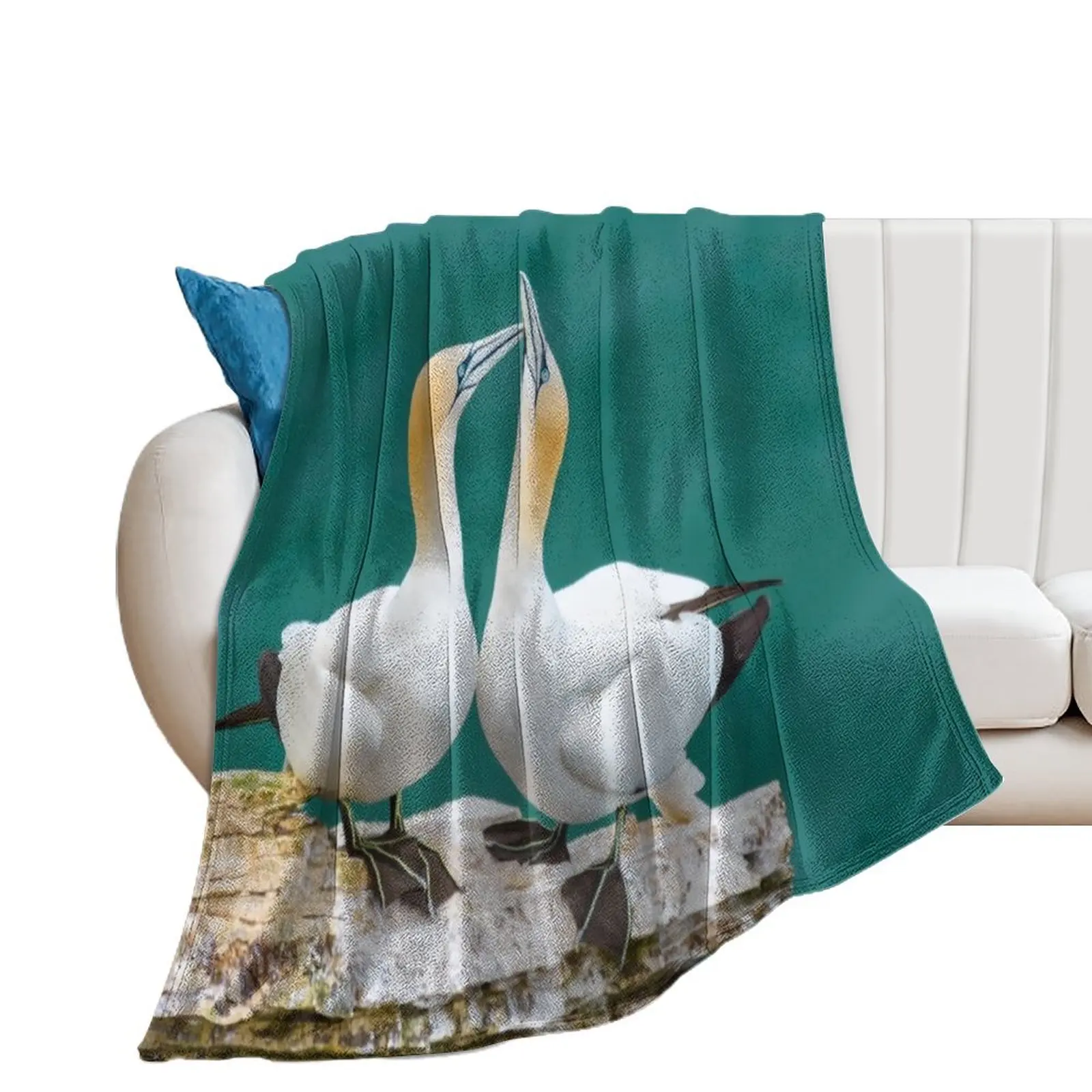 Bonding Gannets Throw Blanket Soft Baby Luxury Designer christmas decoration Blankets