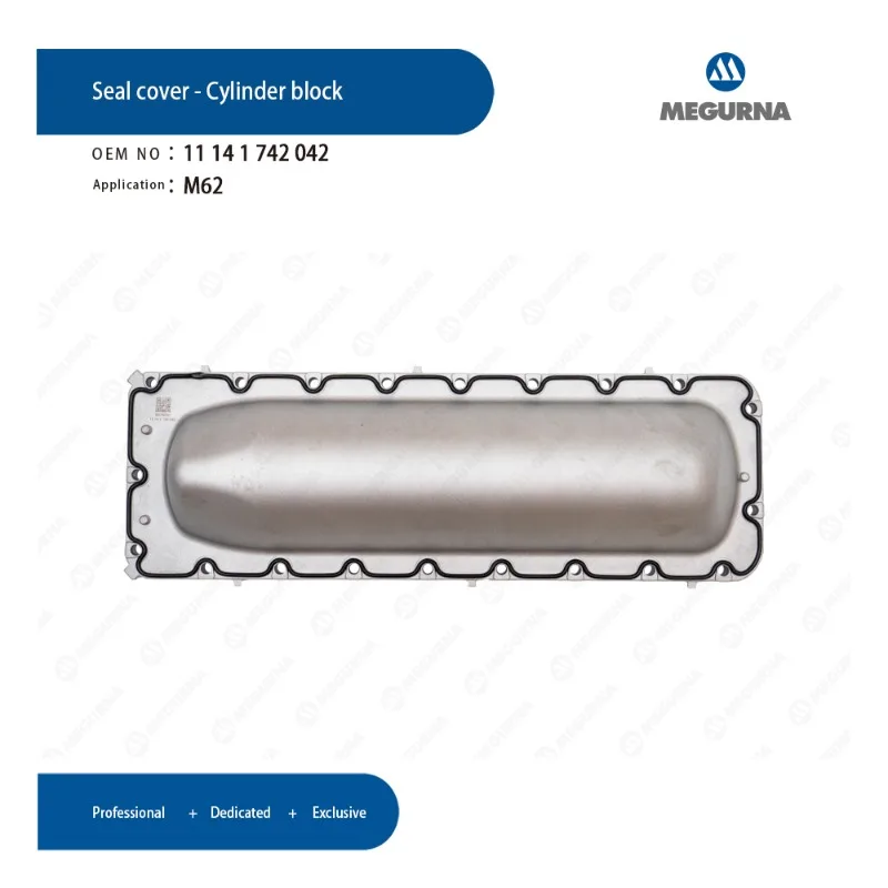 

MEGURNA New Engine Valley Pan Cover 11141742042 4.4L 4.6L V8 Gas For BMW M62 E34 E39 E32 E38 E31 E53 Land Rover RANGE ROVER III
