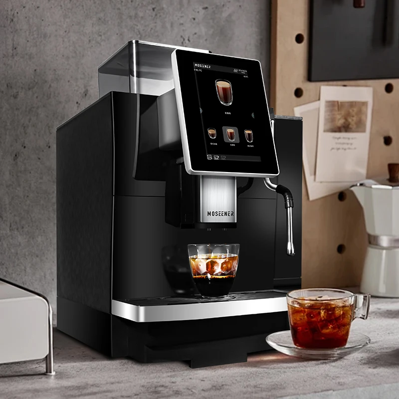 Commercial Automatic Coffee Vending Machine Stainless Steel Plastic Commercial Machine Household