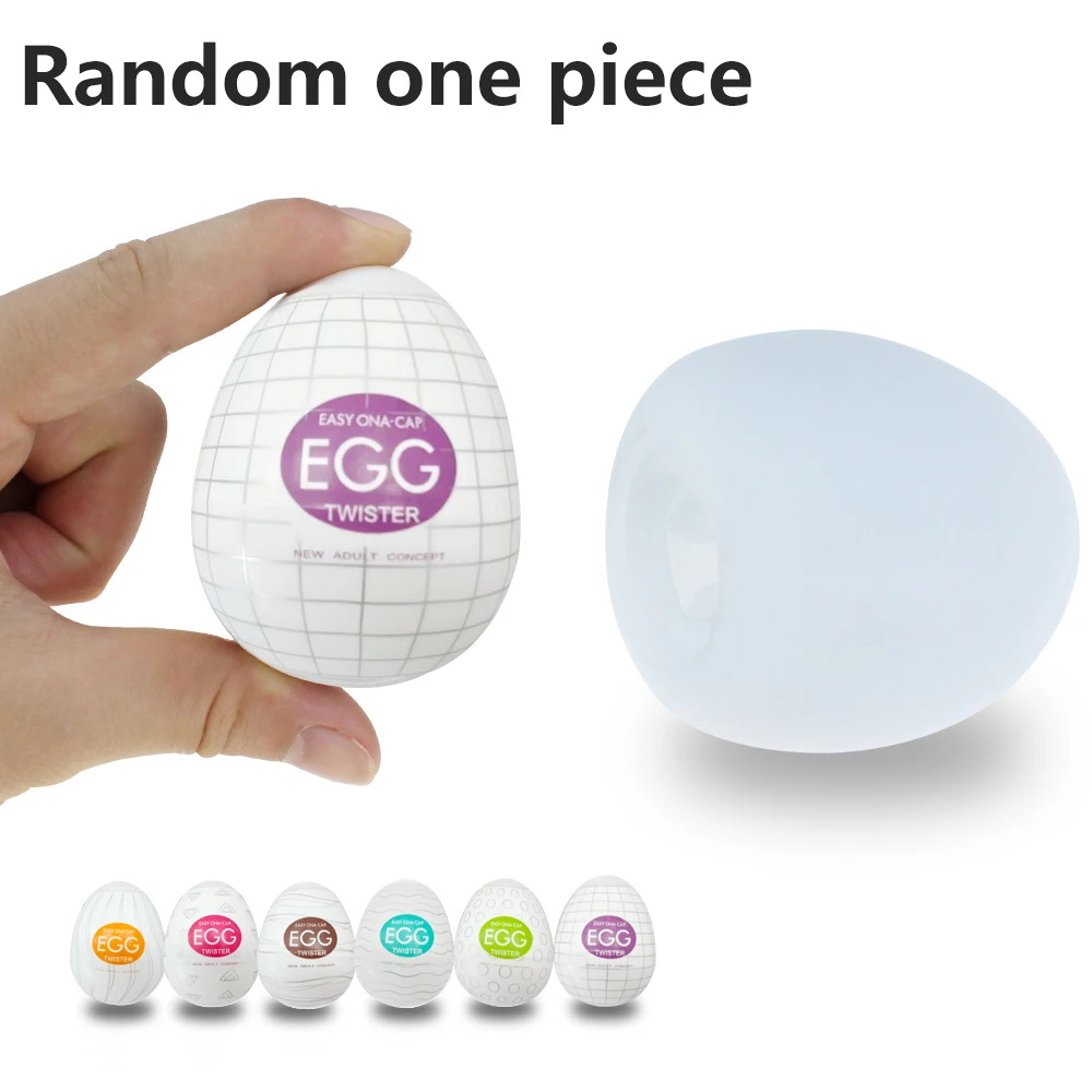 Masturbator Egg Sex Toys for 18+ Men Penis Masturbator Vagina Realistic Pussy Adult Sex Eggs Pocket Type Pussy Medical Silicone view 2