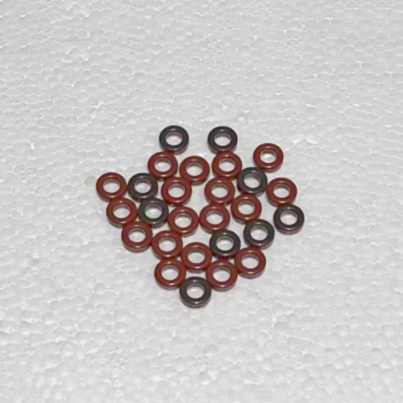 20PCS T37-2 Iron Ferrite Toroid Cores 9.5*5*3 mm For Inductors Iron Powder Core Red Ring 10uo Low Permeability