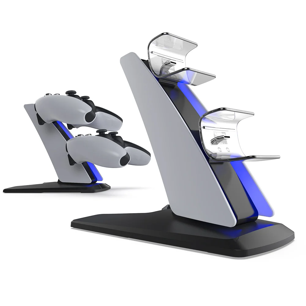 Picture 4: Controller Charger Dock for PS5 Dual Charging Stand Station Cradle for PS5 Controller Gamepad Joystick