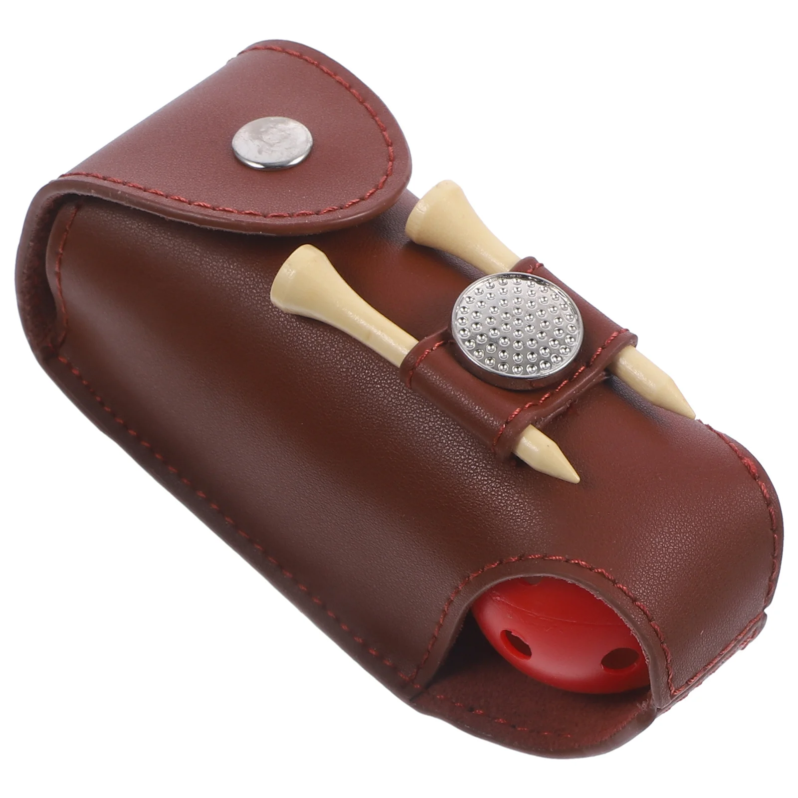 Wear-Resistant Reusable Professional Golf Ball Bag Portable Waist Storage Convenient Golf Tee Holder Professional Golfs Ball