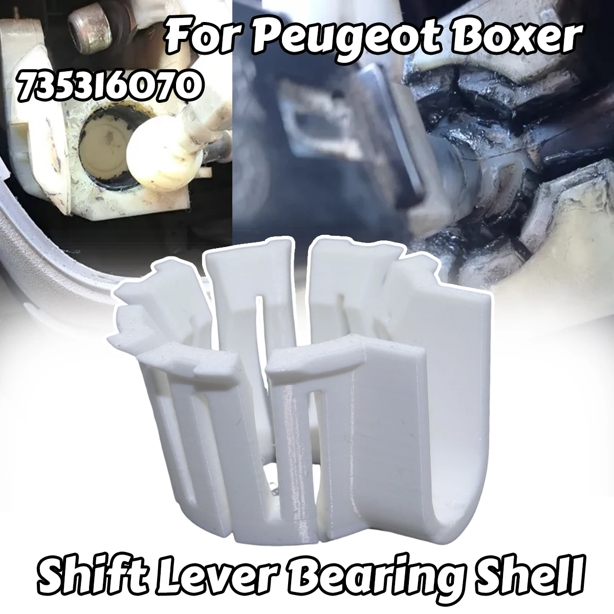 Bucha do Seletor de Marchas, Bucha da Haste da Alavanca de Câmbio para Peugeot Boxer 2 250 3 290 Fiat Ducato 2007-2018