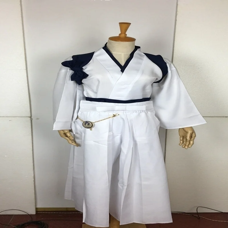 Anime touken ranbu tsurumaru kuninaga strój cosplay wykonany na zamówienie dorosły mężczyzna kimono strój Świętego Mikołaja Halloween buty czarownicy cosplay