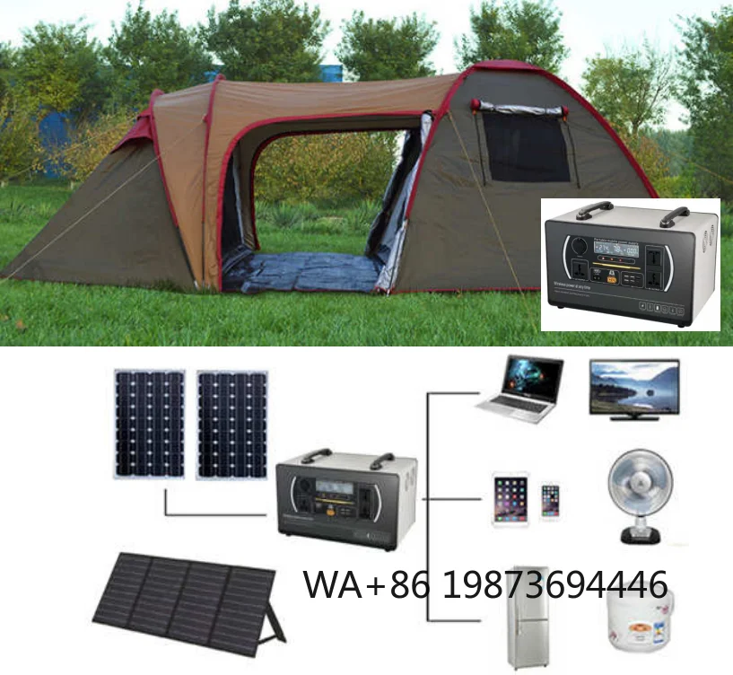 

Power Station Generator Solar Hithium Power Station 2KW 2KWH Solar Generator Portable Lithium Power Station