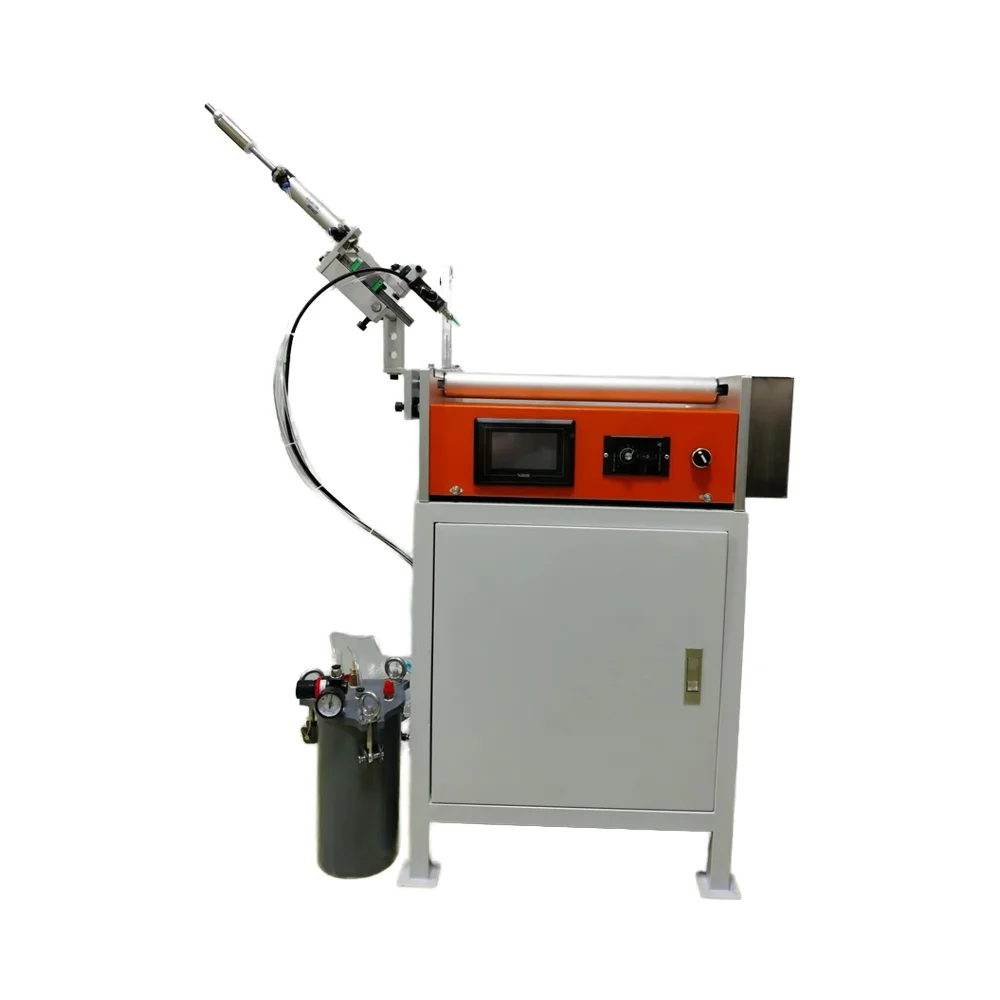 New Condition Paper Cans Gluing Machine with PLC Efficient Paper Folding Processing Core Component