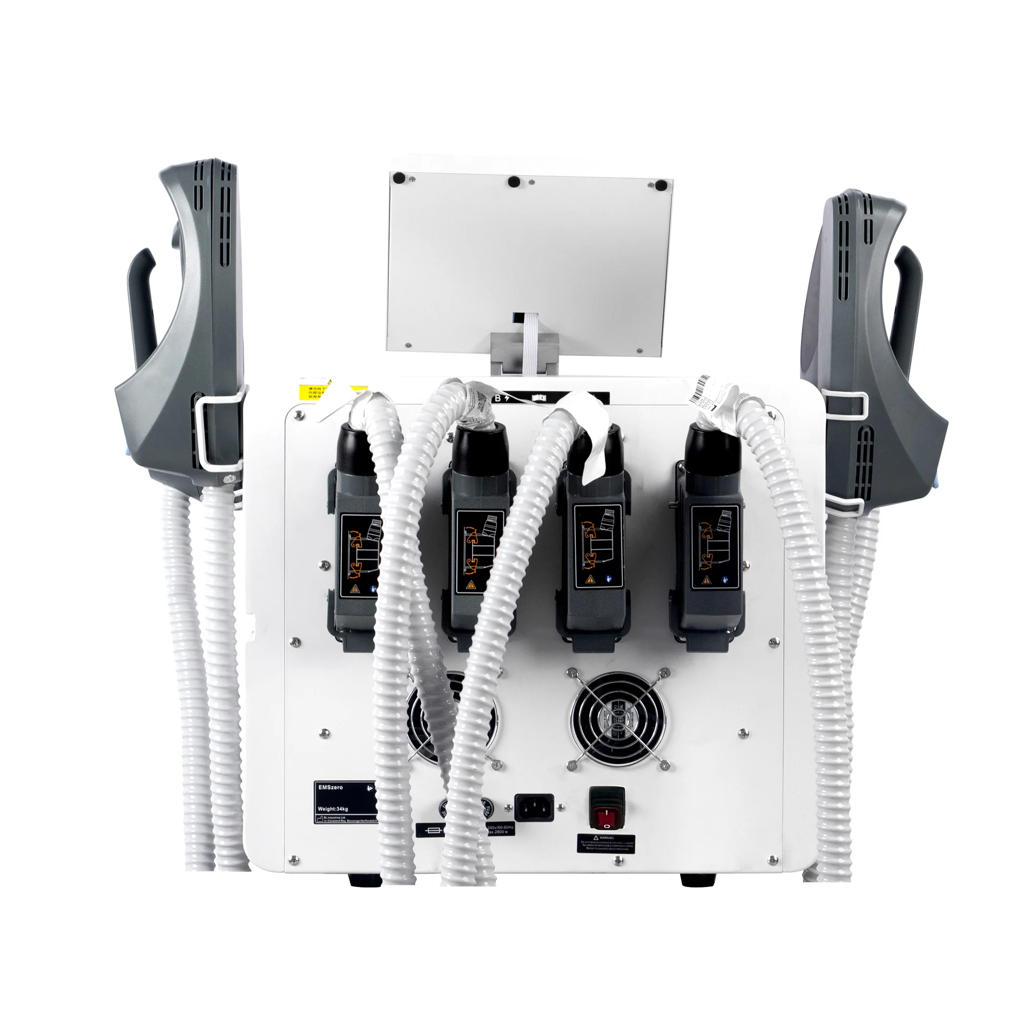 EMS-Maschine NEO RF EMS Elektromagnetischer Muskelstimulator PRO Ultra 2025 Professioneller Sculp 6500 W Beckengürtel mit 5 Griffen