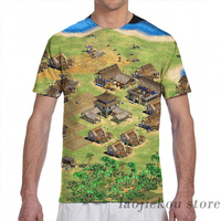 Age of Empires 2 In-Game men T-Shirt women all over print fashion girl t shirt boy tops tees Short Sleeve tshirts