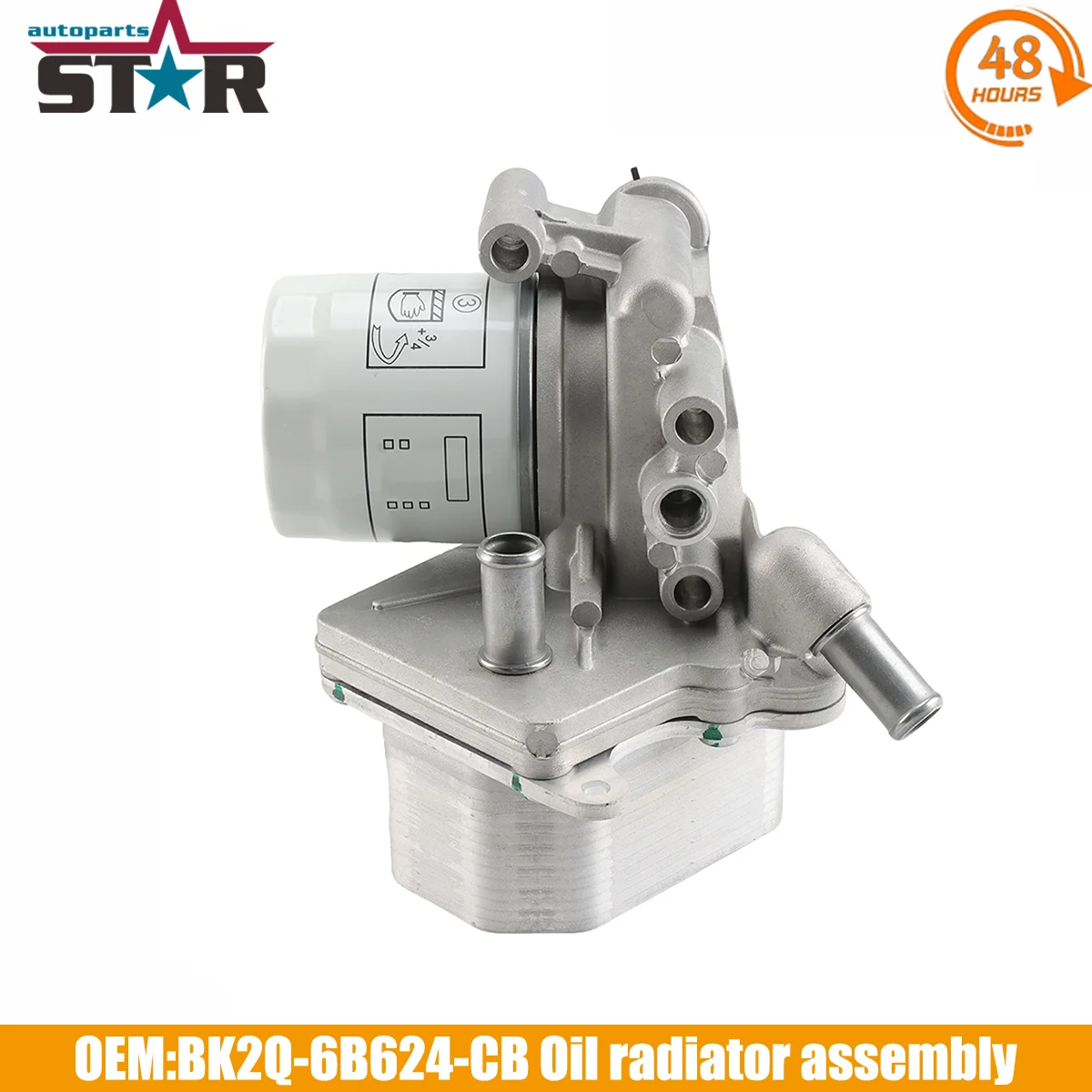

The Oil Radiator Assembly Is Suitable BK2Q-6B624-CB BK2Q6B624CB For Ford Transit Diesel Mk8 2006-2016 2.2L Oil Cooler Assembly