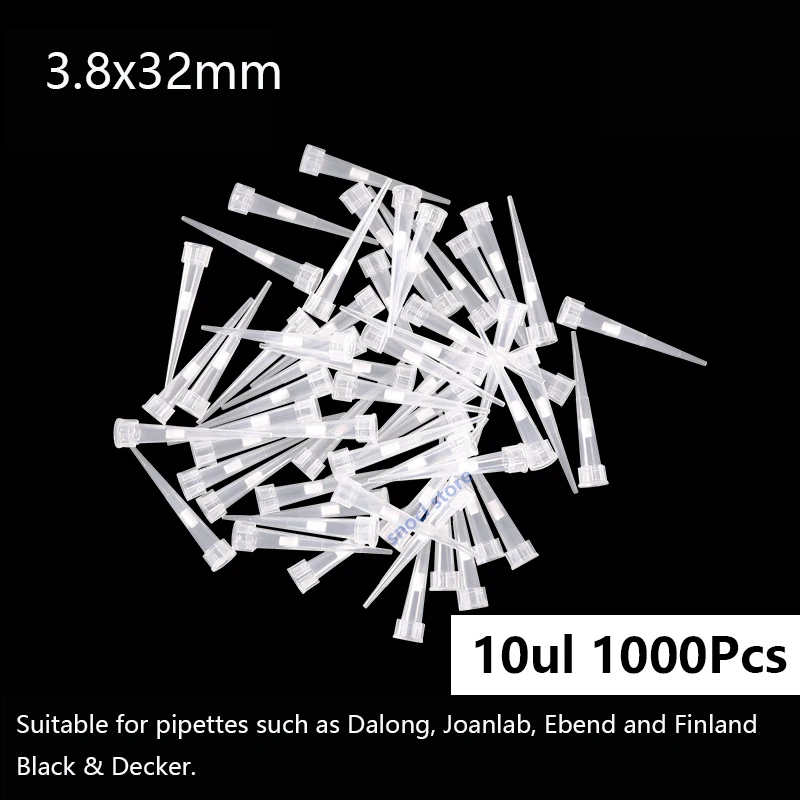 Einweg-Pipettenspitze, Pipettenspitze aus Kunststoff, blaue Düse, 10, 200, 1000 µl, 1,5 ml, Düse für den Einsatz im Chemielabor und im Unterricht. – Detail 3