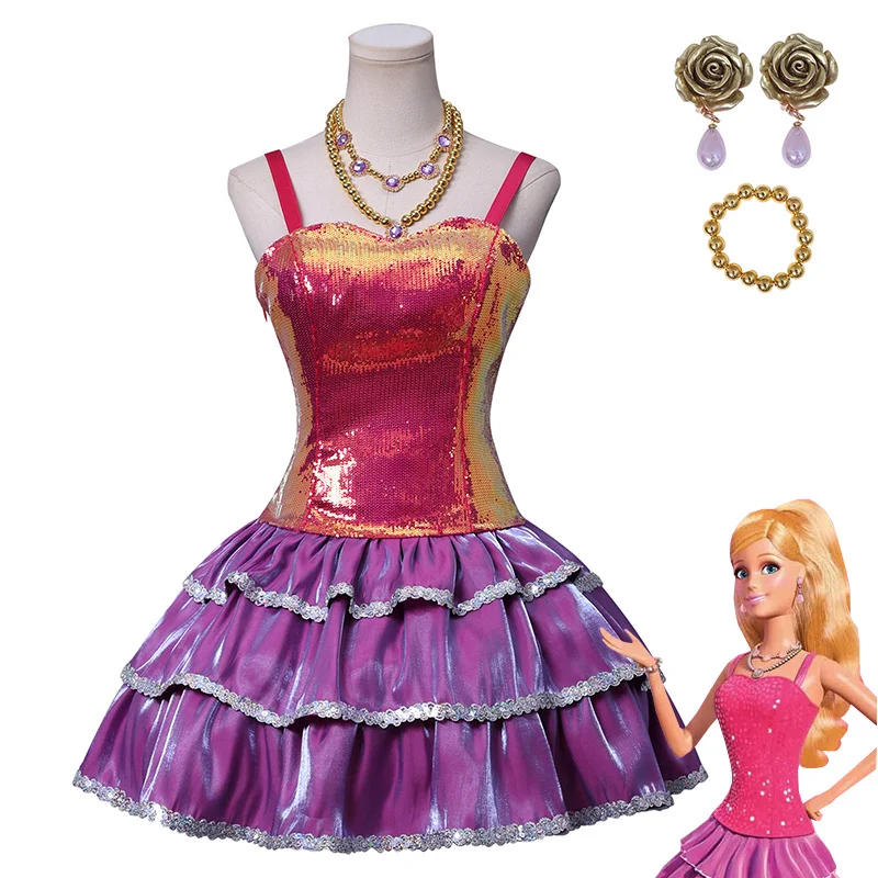 Disfraz de Cosplay de Life in the Dreamhouse, Uniforme de Carnaval, Anime, Disfraces de Halloween para Mujer