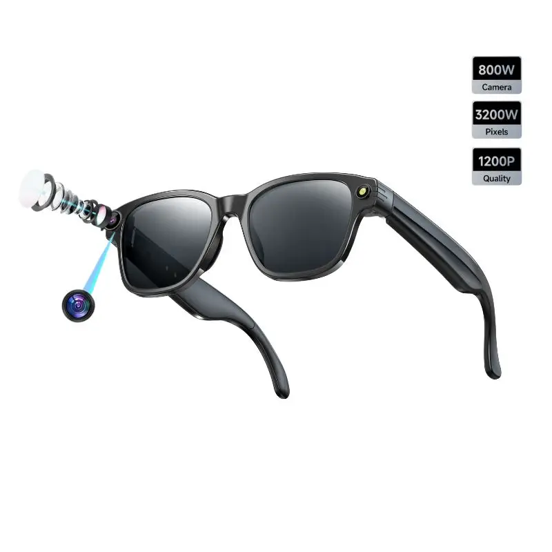 

Умные очки с камерой и функцией перевода, очки для записи, Bluetooth-очки, защита от синего света, Meta