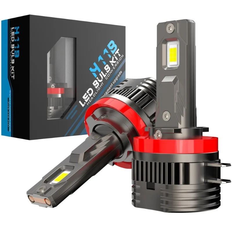 

H11B High Power and High Brightness Car LED Headlights Daytime Running Lights CSP 3570 Front Headlights 10000LM 160W 6000K