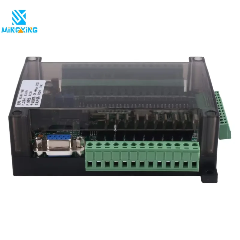 FX3U-24MT Industrial PLC Control Board 14 Input 10 Output Transistor Output DC24V Programmable Logic Controller With RS48