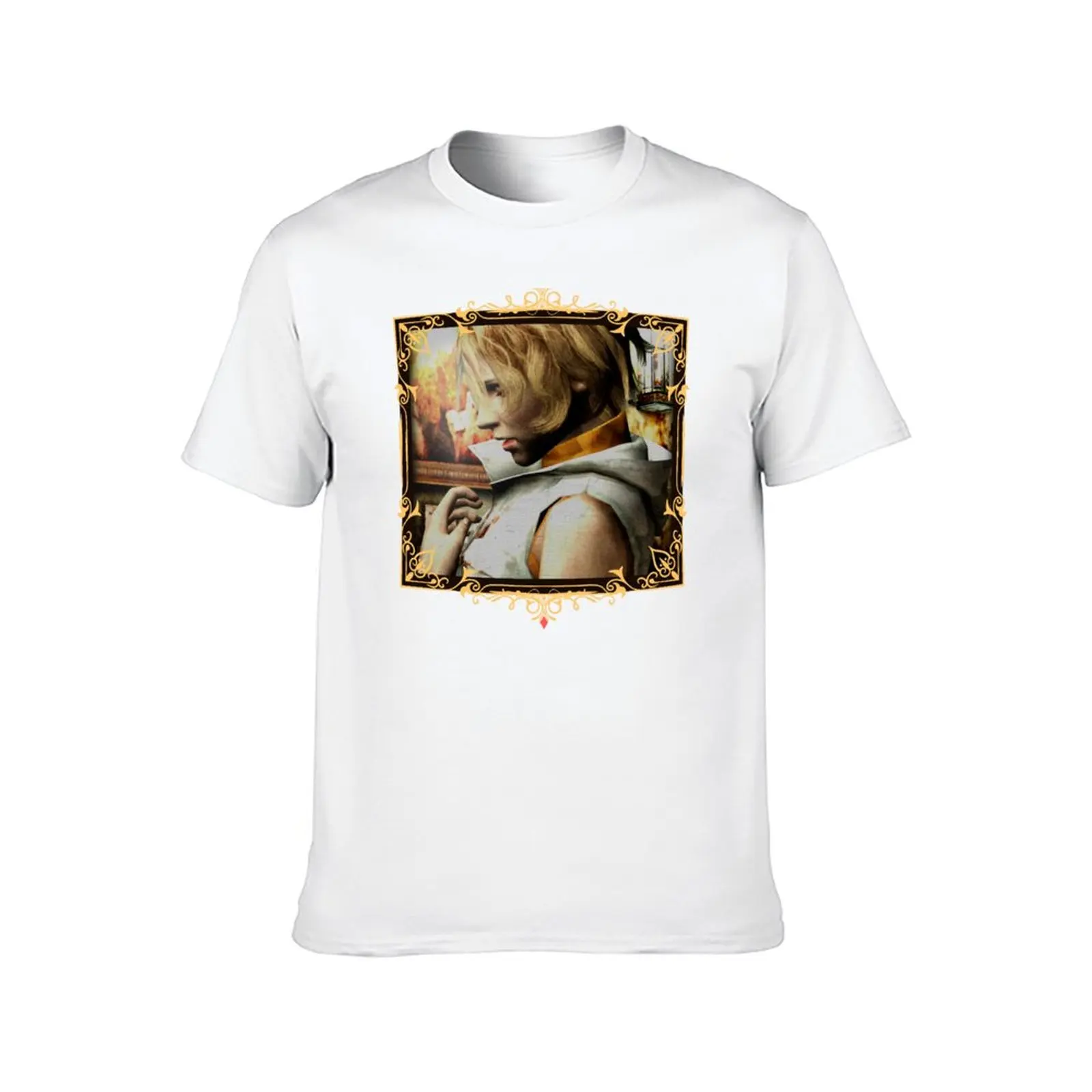 Silent Hill 3 Heather Design T-Shirt graphic tee shirt quick drying vintage anime shirt Blouse Short sleeve tee men