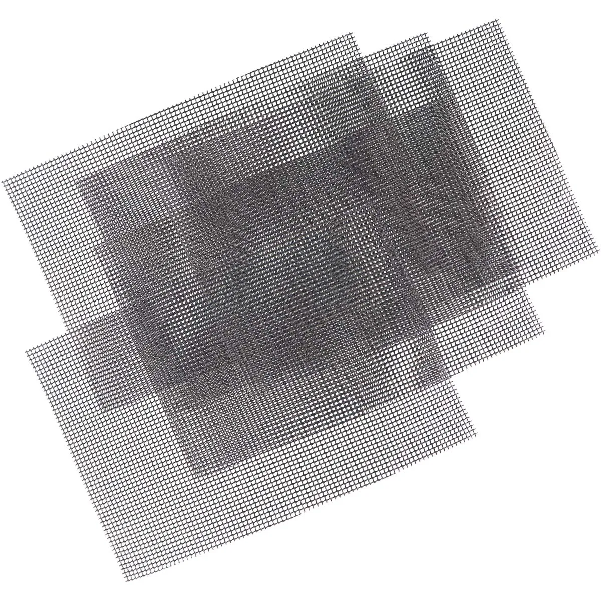 

5 Pcs Flower Pot Bottom Mats Leakproof Drainage Holes Ventilated Reusable PE Material Grid Pads Prevention Plant Growth