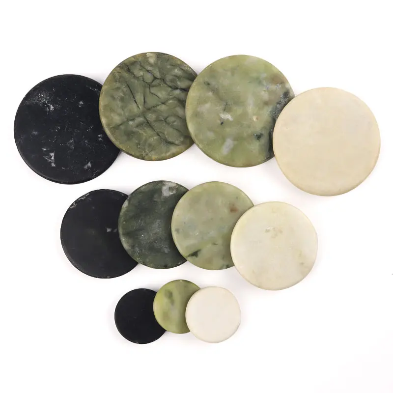 1pc Kleber Palette Wimpern Extensions Weiß Grün Jade Stein Wiederverwendbare Falsche Wimpern Klebstoff Palette Pad Halter Make-Up-Tools
