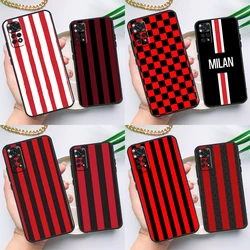 Milan Stylish Stripe Design Case For Xiaomi Redmi Note 12 11 10 9 8 Pro Note 8T 9S 10S 11S Redmi 10 10C 12C 9C Cover
