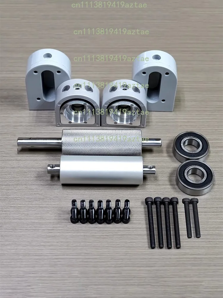 4080 Conveyor Belt Roller Shaft Kit, Drive & Driven Power Roller Assembly, Head & Tail Machine Accessories for Assembly Line