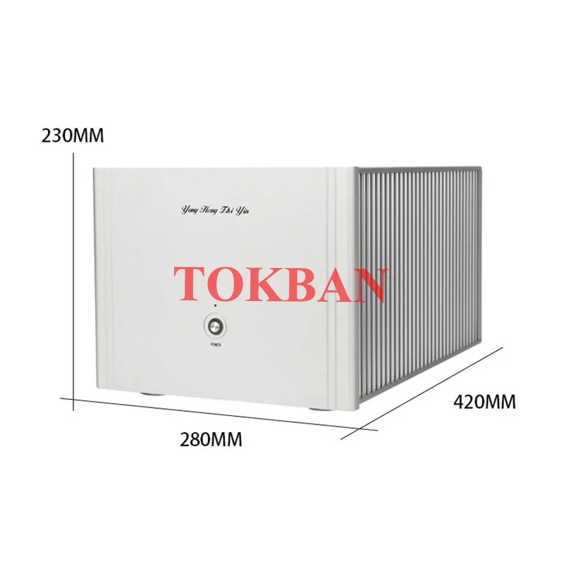 Tokban X5 155w Mono Class A Power Amplifier Stereo High-power Balanced XLR Split Class AB HIFI Amplifier Audio High-end Amp