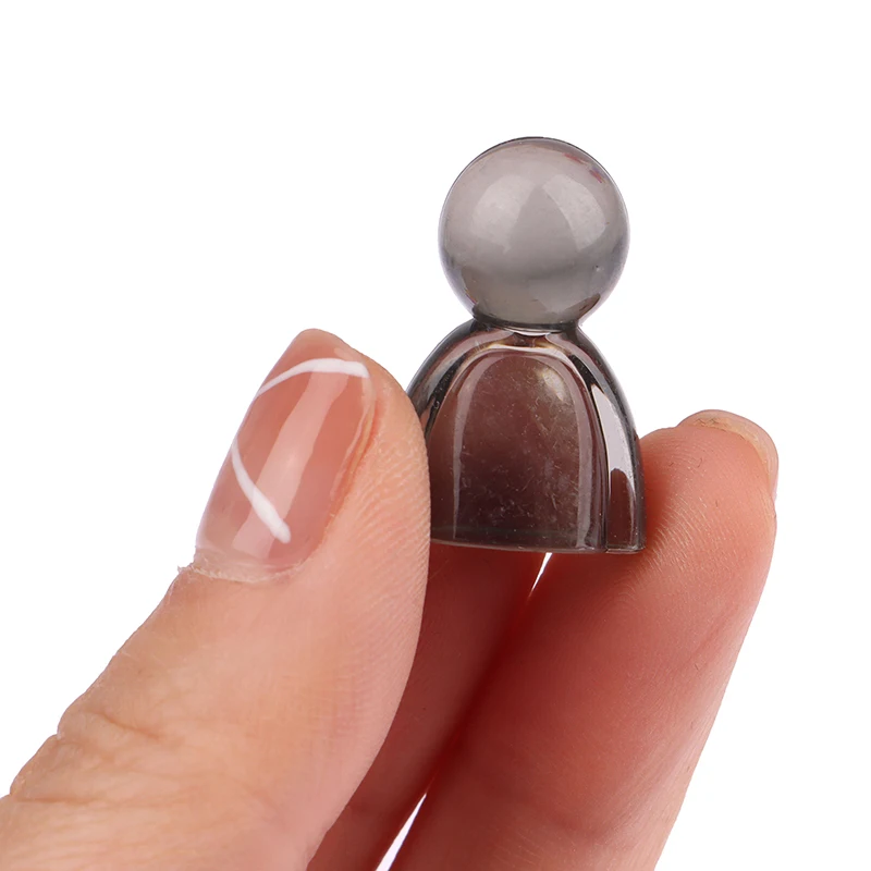 20Pcs 24*16*12mm Games Markers Acrylic Interact Game Colorful Humanoid Chess Pieces For Board Game Card Accessories