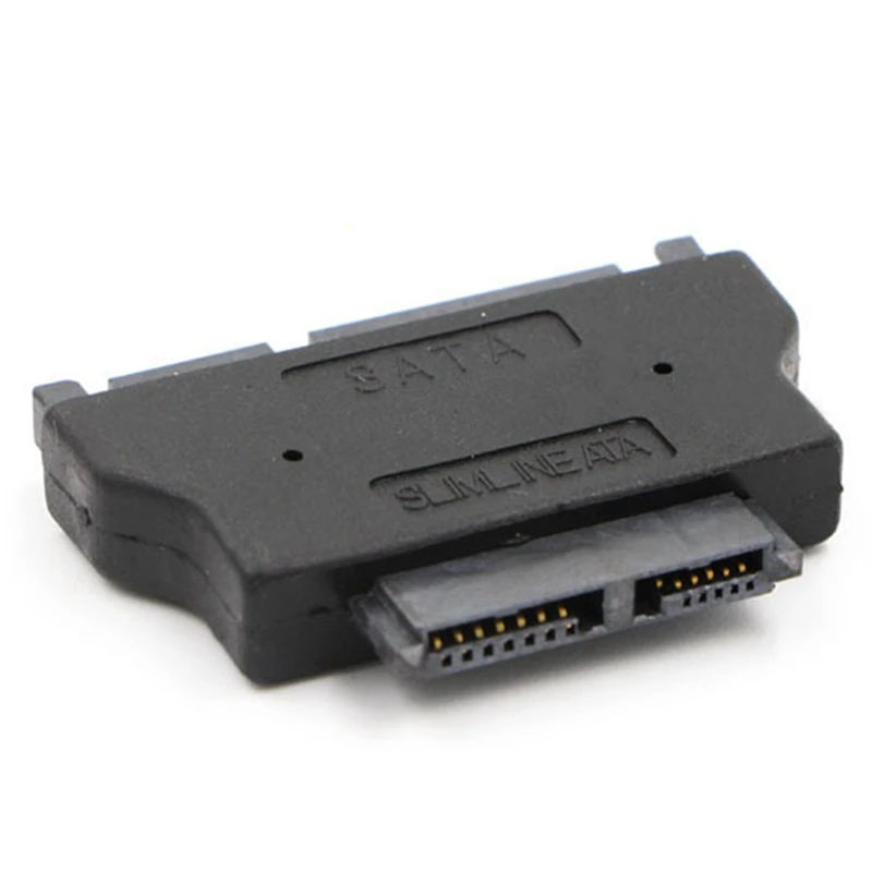 SATA Adapter Serial ATA 7+15 22Pin Male To Slim 7+6 13Pin Female Adapter For Desktop Laptop HDD CD-ROM Hard Disk Drive