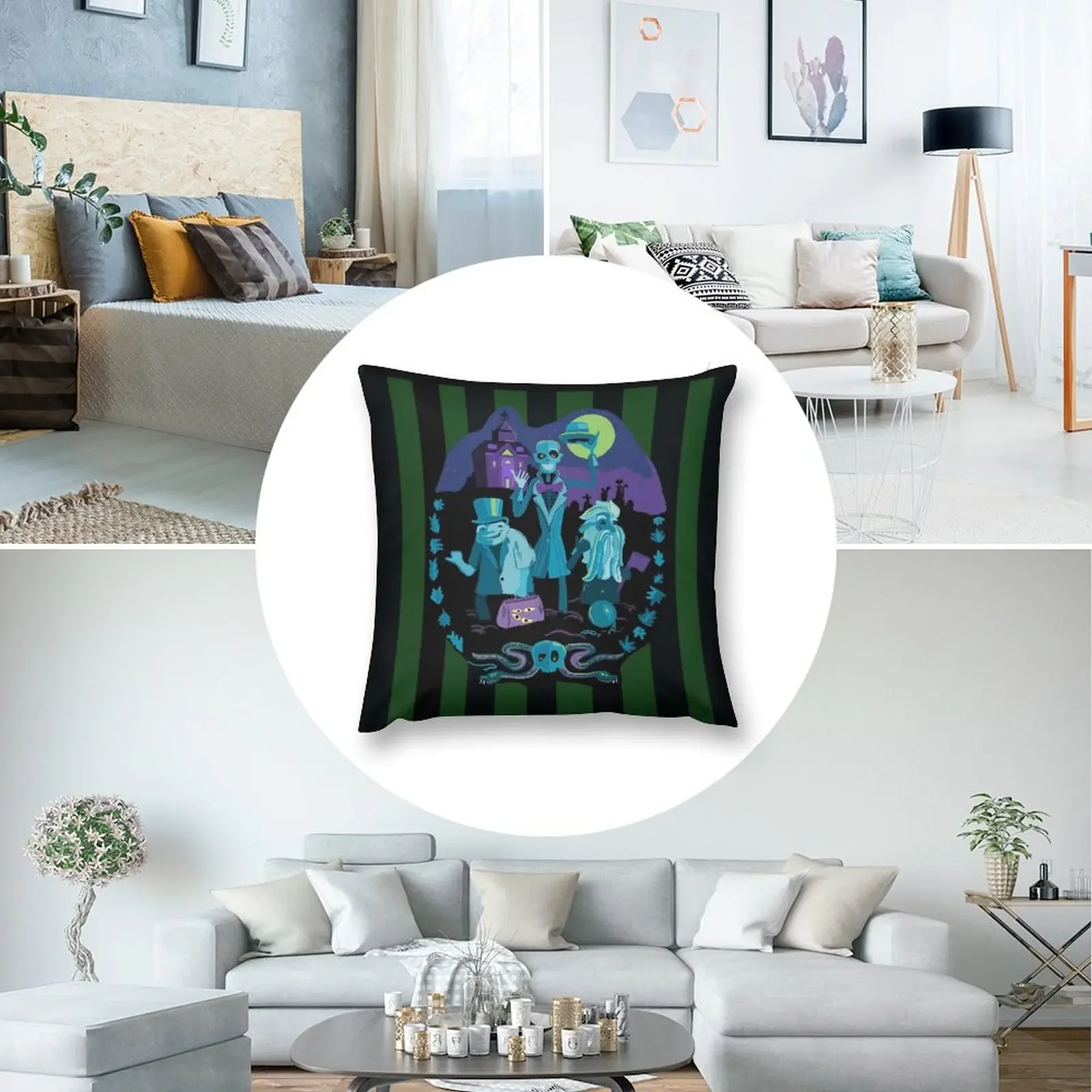 Bantal Sofa lempar berhantu rumah bantal foto kustom bantal Foto