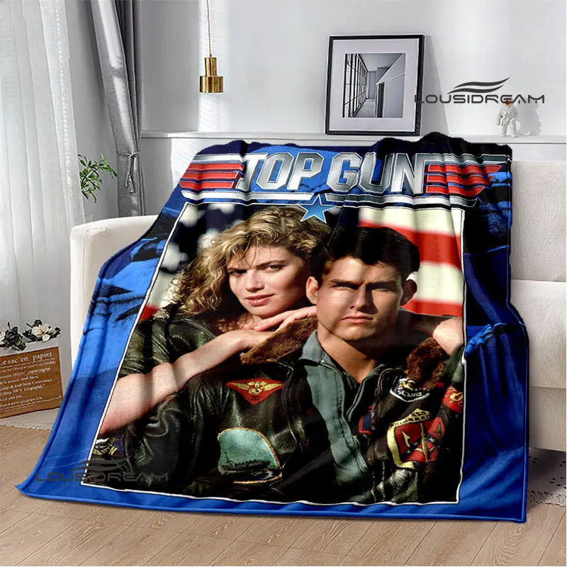 Classic Movie Top Gun Blanket Fashion Flange Warm Blanket Fashion Picnic Blanket Bed Linings Birthday Gift