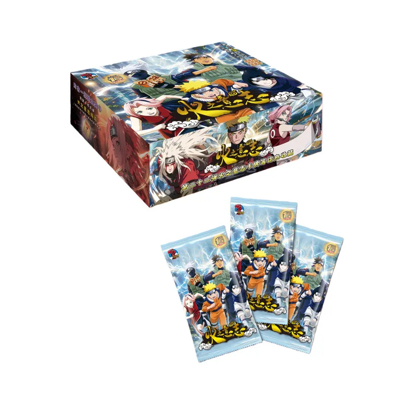 Genuine Naruto Card Naruto Will of Fire Series Dazzling UR SP Flash Dlash Card Uchiha Anime Character Collectors Card Toys Gifts
