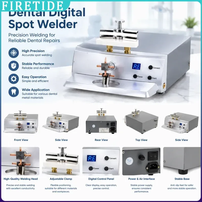Dental Spot Welding Machine Orthodontic Technician Multifunctional Microcomputer Dental Equipment SDH-3000