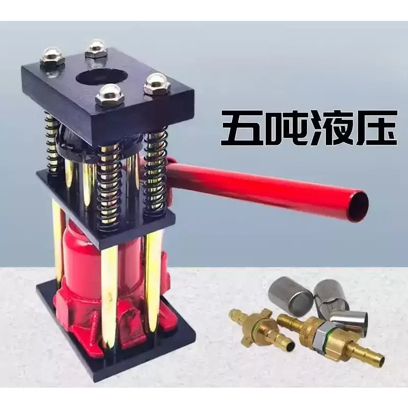 8‑Tooth D‑Type Manual Hydraulic Hose Crimper, 8‑22mm High‑Pressure Tube Crimping Hand Tool